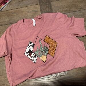 Bella Canvas Dusty Rose Tee